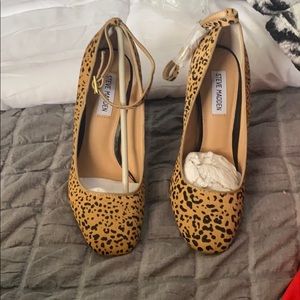Steve Madden cheetah print heels